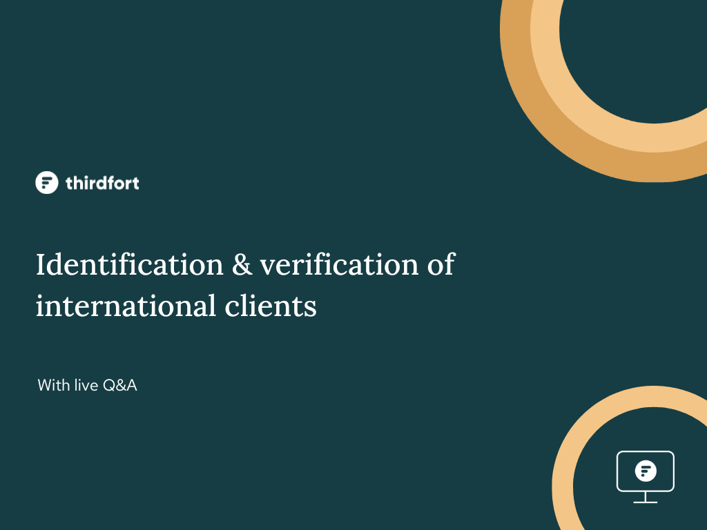 Int Address Verification webinar