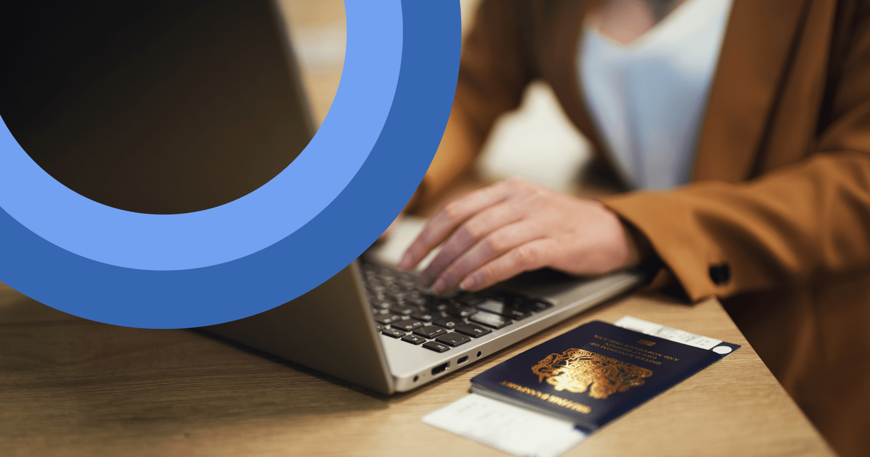 passport laptop blue ring