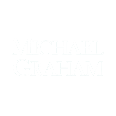 Text "Michael Graham" in white on a black background.