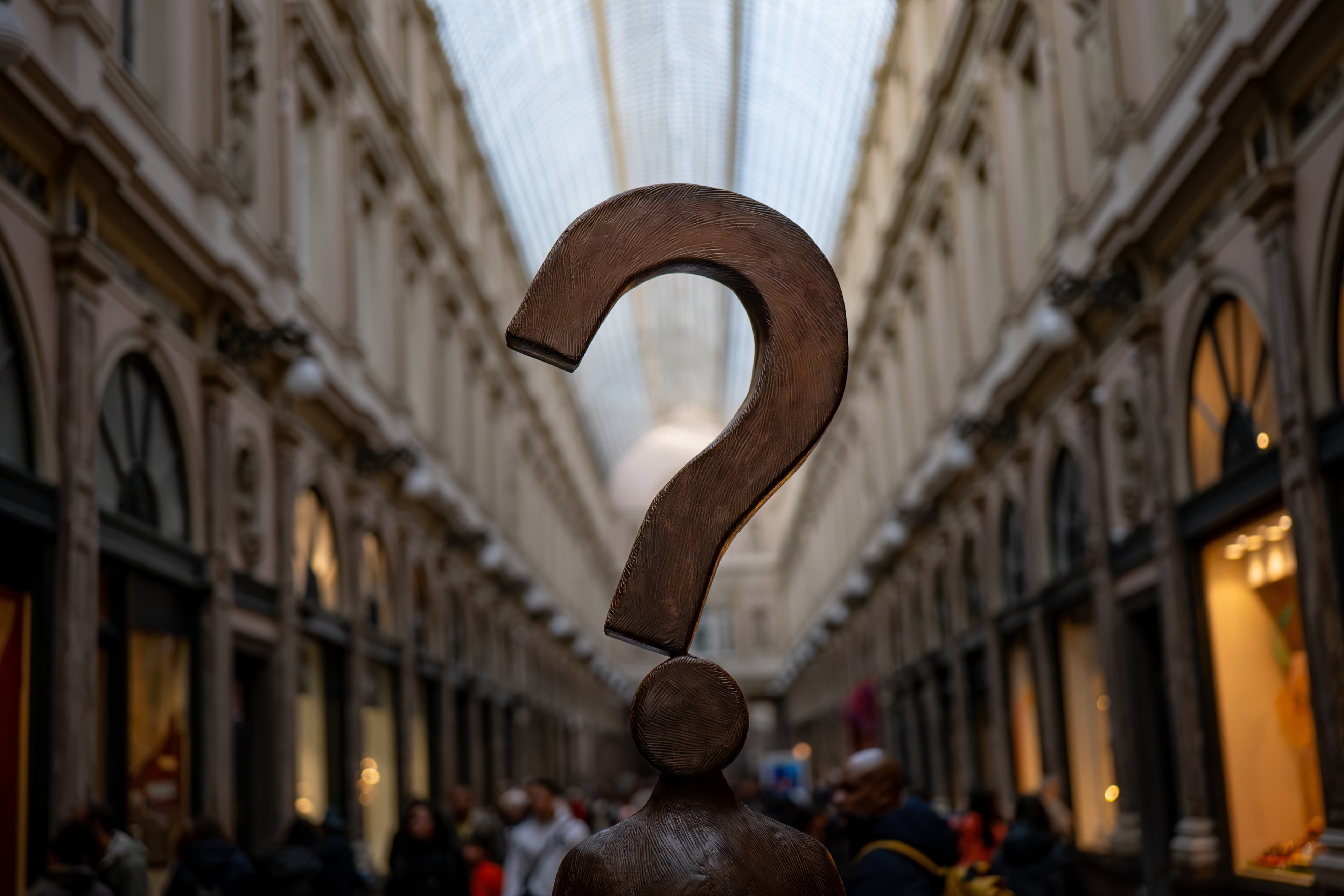 question mark