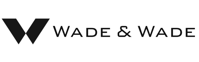 wade and wade logo black