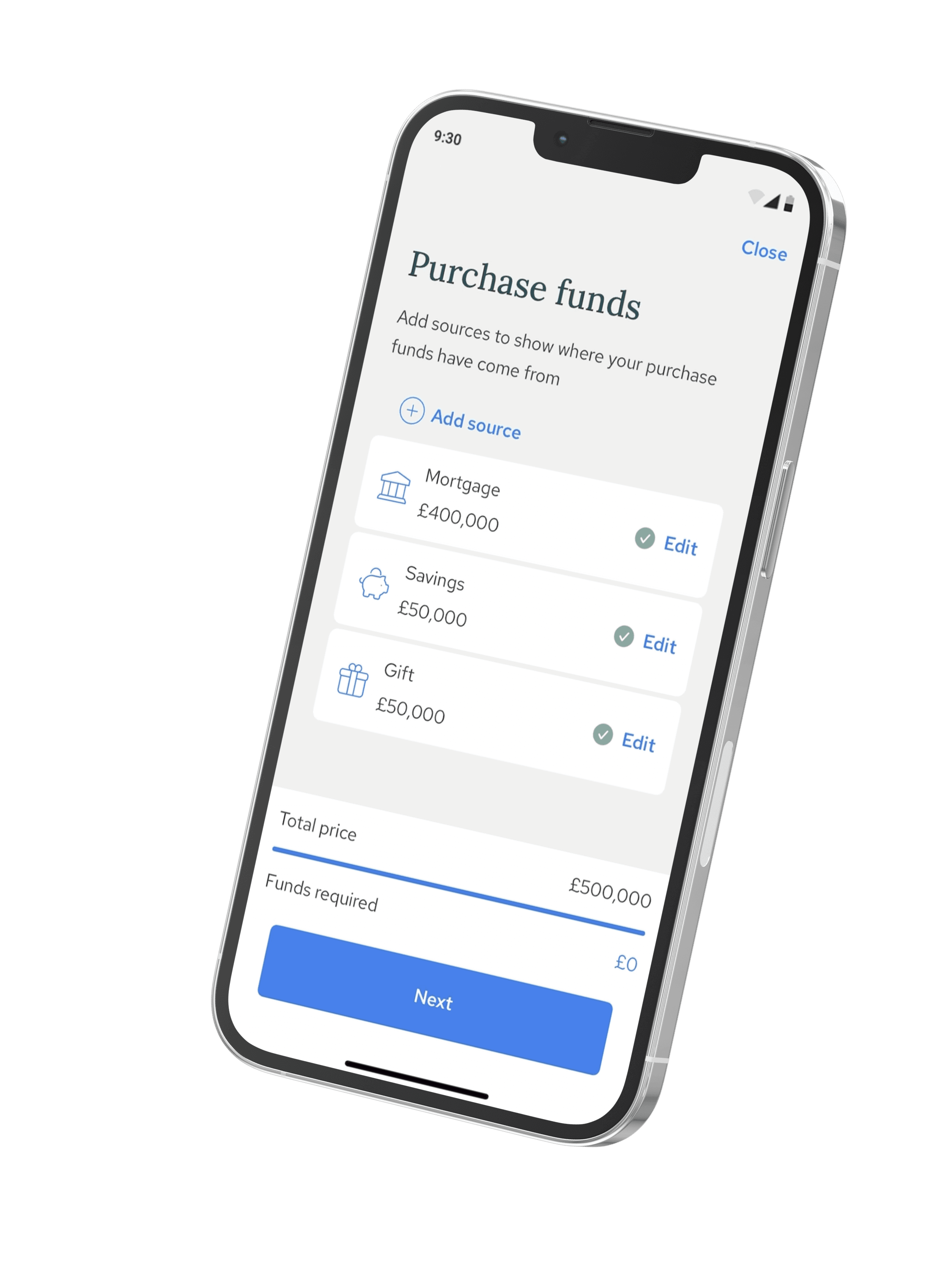The Thirdfort app